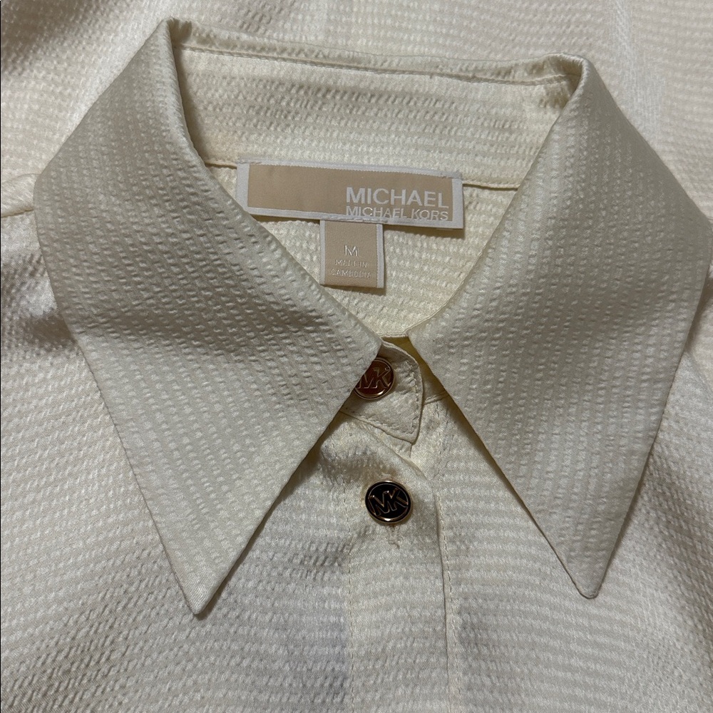 Michael Kors Button Down Blouse NWT - image 1